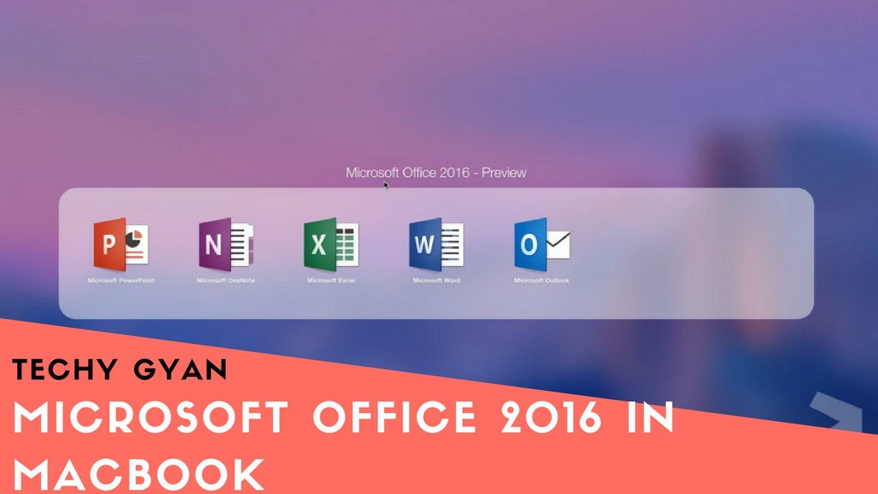 microsoft office 2016 for mac tutorials